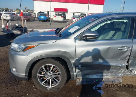 2017 Toyota Highlander Xle from USA, damaged, VIN 5TDKZRFH6HS517506